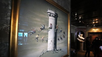 Tryptyk Banksy'ego na sprzedaż. Pieniądze mają trafić do szpitala w Betlejem 