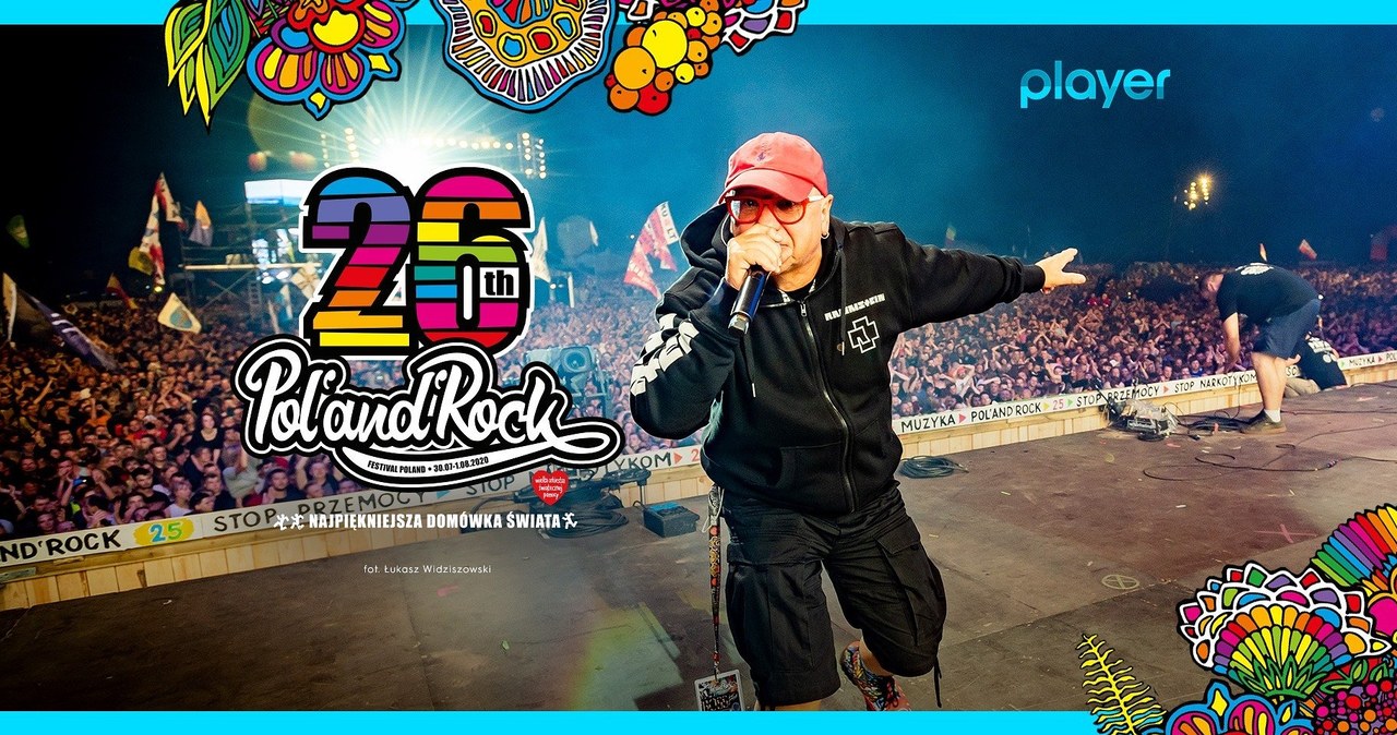 30 lipca rozpocznie się Najpiękniejsza Domówka Świata, czyli 26. Pol'and'Rock Festival online. Tegoroczny festiwal Jurka Owsiaka z uwagi na zagrożenie epidemiczne odbędzie się w nowej formule. Zostanie zrealizowany w studiu telewizyjnym, a całość, tj. około 70 godzin wydarzenia, transmitowana będzie w Internecie – m.in. w Playerze.  
