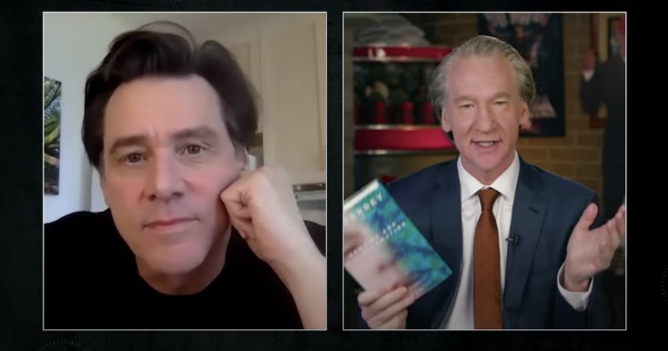 Podczas występu w programie "Real Time with Bill Maher" Jim Carrey, opowiadając o wydanej w lipcu książce „Wspomnienia i dezinformacje", odniósł się do ostatnich wystąpień Kanye'a Westa. Na swój sposób. Nie obyło się zatem bez patetycznych stwierdzeń, podszytych sarkazmem. "Kanye West całym sobą oddaje ducha tych pomylonych czasów" - powiedział Carrey.