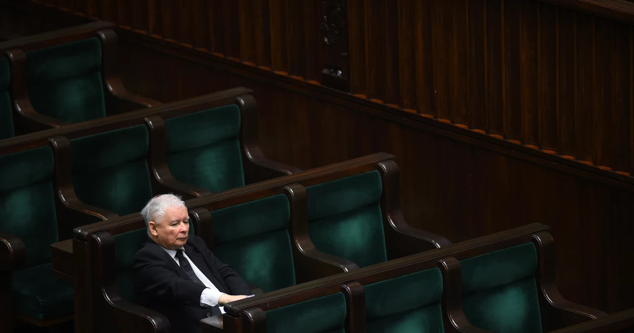 Prezes PiS Jarosław Kaczyński