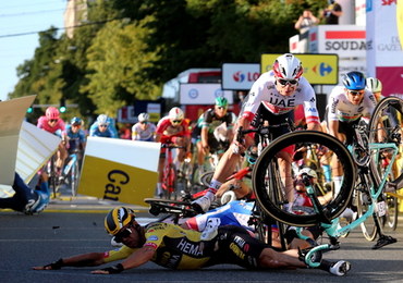Koszmarny wypadek na Tour de Pologne. Fabio Jakobsen w śpiączce farmakologicznej 