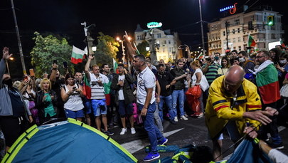 Antyrządowe protesty w Bułgarii. W Sofii wyrastają miasteczka namiotowe