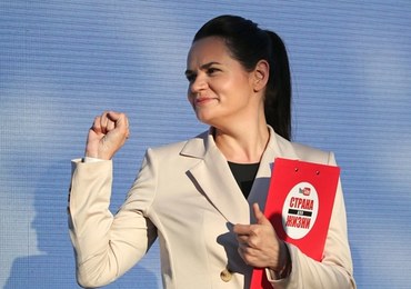 Swiatłana Cichanouska twierdzi, że to ona zwyciężyła w wyborach na Białorusi