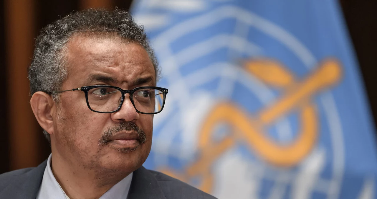 Szef Światowej Organizacji Zdrowia (WHO) Tedros Adhanom Ghebreyesus