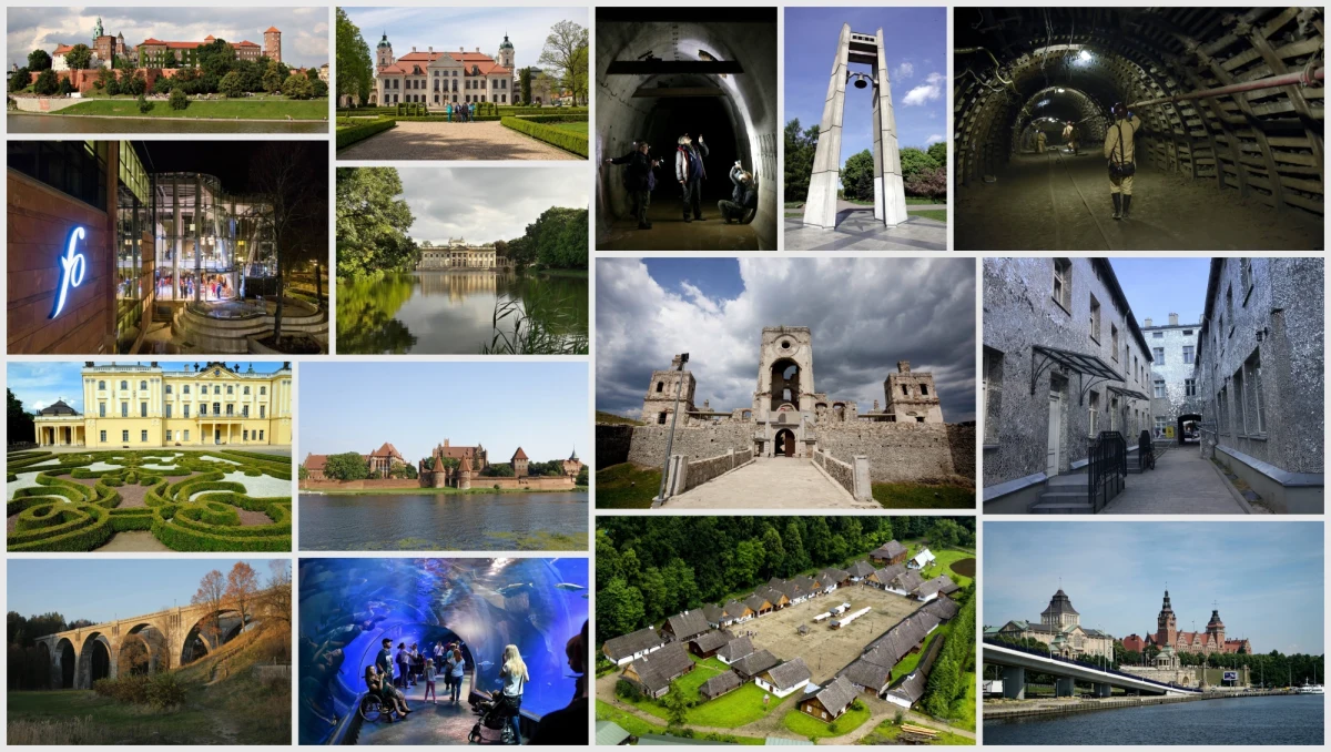 16 miejsc - po jednym w każdym województwie. Google przedstawił listę laureatów Złotych Pinezek. To największe atrakcje turystyczne w Polsce, wybrane przez użytkowników aplikacji Google Maps. 