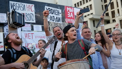200 tys. ludzi na ulicach Mińska. Białorusini domagają się rozpisania nowych wyborów