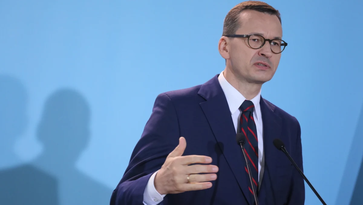 W kancelarii premiera w środę odbyło spotkanie szefa rządu Mateusza Morawieckiego z przedstawicielami ugrupowań parlamentarnych w sprawie sytuacji na Białorusi. Na spotkaniu pojawili się przedstawiciele wszystkich klubów i koła.