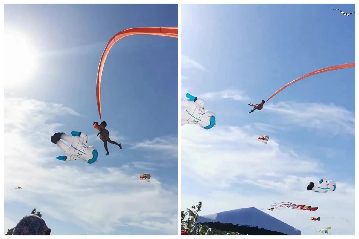 Do mrożącego krew w żyłach wydarzenia doszło podczas festiwalu na Tajwanie. Latawiec uniósł w powietrze 3-letnią dziewczynkę na oczach przerażonych rodziców oraz tłumu gapiów. Dziecko cudem wyszło z tego z niegroźnymi obrażeniami. 