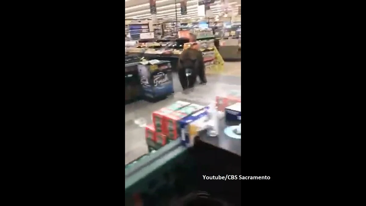 Do zaskakującej sytuacji doszło w jednym ze sklepów w miejscowości Kings Beach w USA. Drugi raz w ciągu zaledwie dwóch tygodni w supermarkecie pojawił się… niedźwiedź.