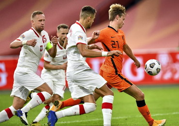Nieudany powrót do gry: Polscy piłkarze przegrali z Holendrami w meczu Ligi Narodów