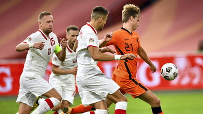 Nieudany powrót do gry: Polscy piłkarze przegrali z Holendrami w meczu Ligi Narodów