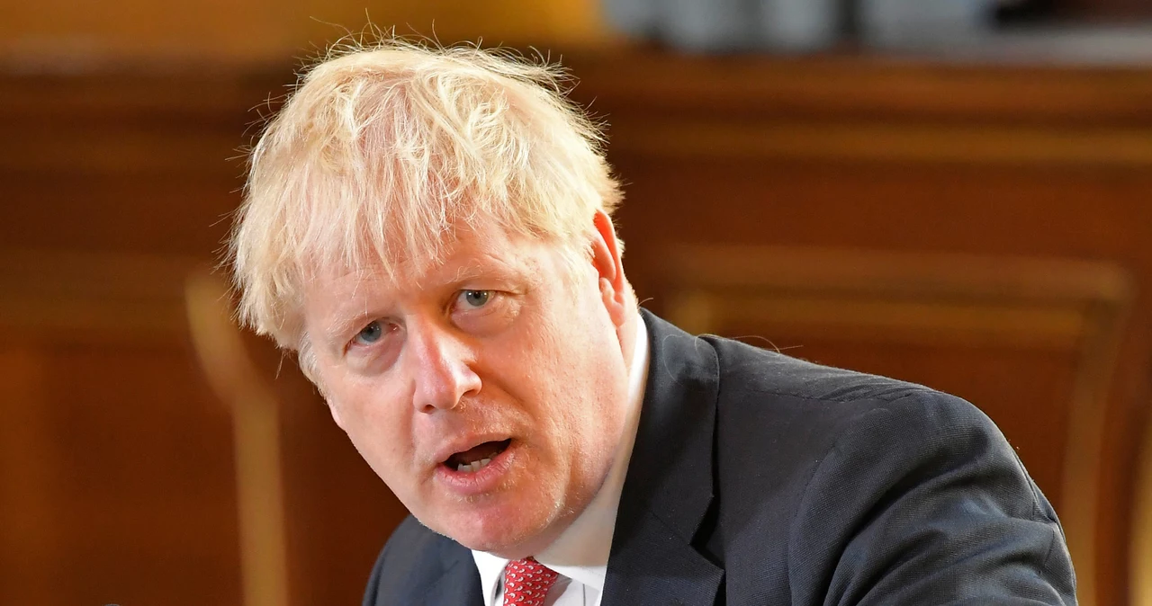 Brytyjski premier Boris Johnson