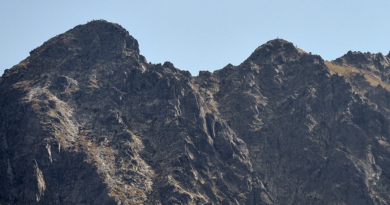 Tatry, widok na Orlą Perć