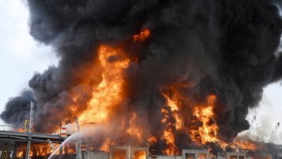 Panika w Bejrucie. W porcie znowu wybuchł pożar