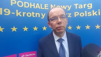 Tauron Podhale. Burmistrz Watycha o „Szarotkach” w sezonie 2020/2021. Wideo