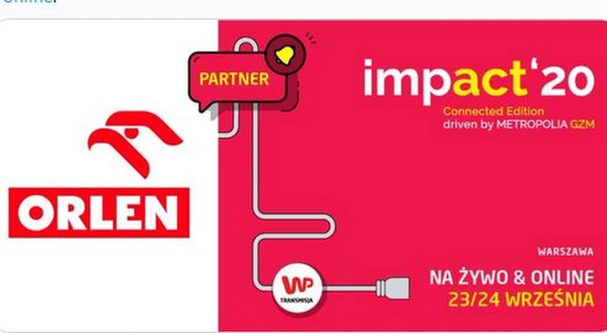 Już 23 i 24 września w specjalnie zaprojektowanej przestrzeni w Warszawie odbędzie się Impact’20 Connected Edition, czyli spotkanie 300 kluczowych liderów z Polski i ze świata w dziedzinie innowacji, polityki, nauki, czy biznesu. 