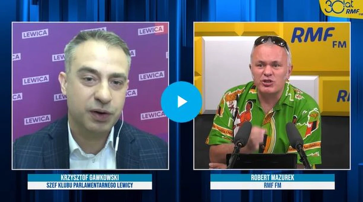 W Polsce rozpoczął się proces odczłowieczania kogoś, kto ma inną tożsamość płciową - powiedział w internetowej części Porannej rozmowy w RMF FM szef klubu Lewicy Krzysztof Gawkowski. Polityk odpowiedział w ten sposób na pytanie Roberta Mazurka o wypowiedź Roberta Biedronia dot. "dehumanizacji osób LGBT". "Ja się z tym zgadzam" - stwierdził Gawkowski. Mazurek uznał, że "pewne granice zostały przekroczone". 