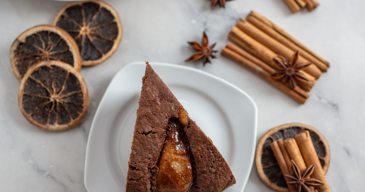 Jesień, czas, wypieki, gruszkami, Polecamy, przepis, wykwintne, brownie, jesiennym Wykwintne brownie. Jeden składnik jest kluczowy