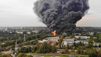 Sosnowiec: Pożar na wysypisku