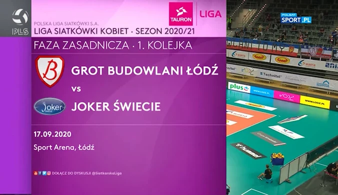 Tauron Liga. Grot Budowlani Łódź – Joker Świecie 1:3 - skrót (POLSAT SPORT). WIDEO