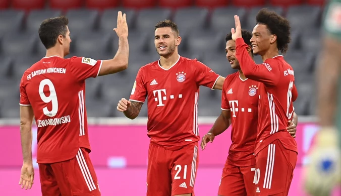Bayern - Schalke 8-0. Świetne noty Roberta Lewandowskiego