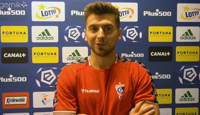 Ekstraklasa. Bartosz Nowak o świetnej passie Górnika Zabrze. Wideo