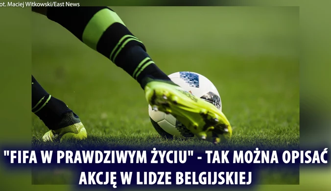 "FIFA w prawdziwym życiu". Komiczna sytuacja w lidze belgijskiej. Wideo