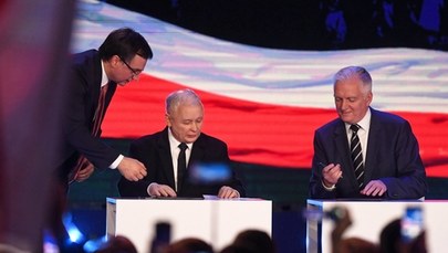 Kaczyński, Ziobro i Gowin razem. Nieoficjalnie: Jutro podpisanie nowej umowy koalicyjnej
