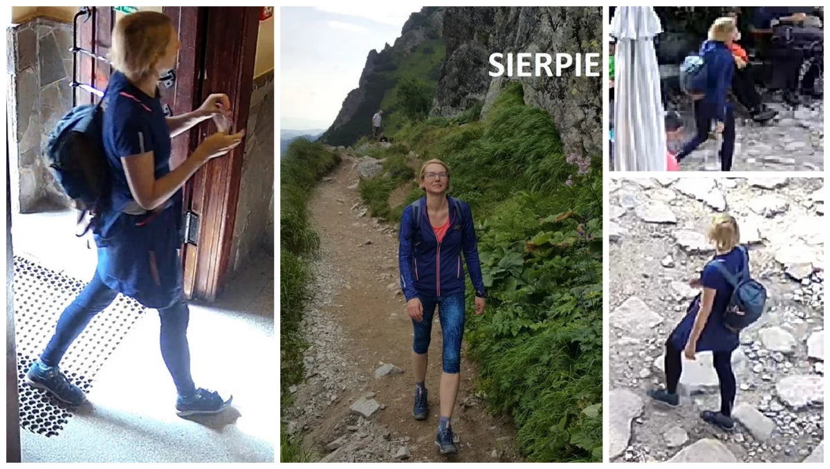 W Tatrach od przeszło tygodnia trwają poszukiwania 40-letniej turystki z Warszawy. Do tej pory było wiadomo jedynie, że Joanna Felczak opuściła pensjonat w Zakopanem w niedzielę 20 września około 8 rano. Nie było wiadomo jednak, gdzie się udała. Zakopiańska policja opublikowała właśnie zdjęcia z monitoringu w schronisku na Hali Gąsienicowej, na których widać poszukiwaną. 