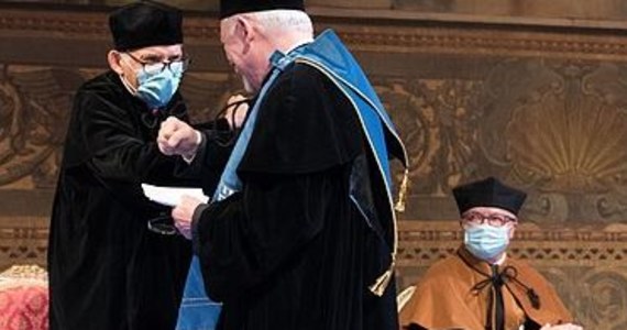 Inauguracja roku akademickiego 2020/21 w Krakowskiej Akademii im. Andrzeja Frycza Modrzewskiego i pierwsze doktoraty honoris causa KAAFM dla profesorów Jacka Majchrowskiego i Jerzego Buzka.