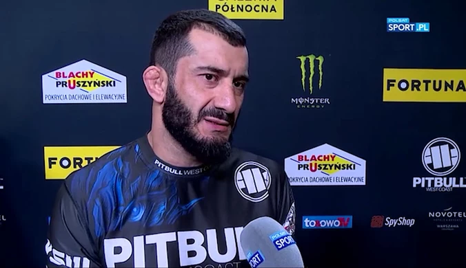 KSW 55. Mamed Khalidov: Zrobię wszystko, żeby pas został w Polsce (POLSAT SPORT). WIDEO