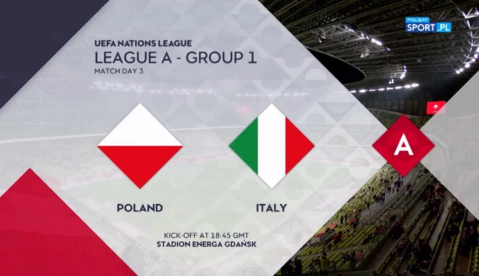 Liga Narodów: Polska - Włochy 0:0. Skrót meczu (WIDEO)