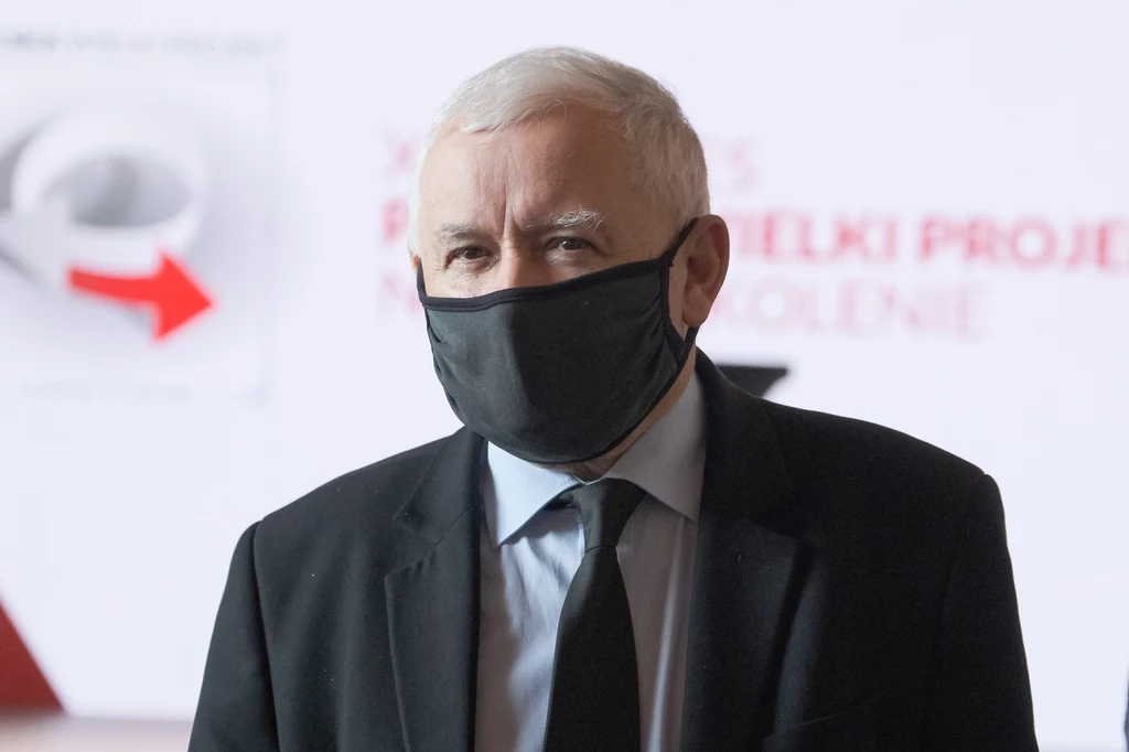 Prezes PiS, wicepremier Jarosław Kaczyński 