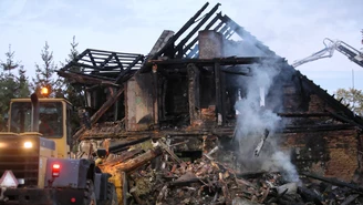 Kostrzyn nad Odrą: Eksplozja gazu. Dom stanął w płomieniach