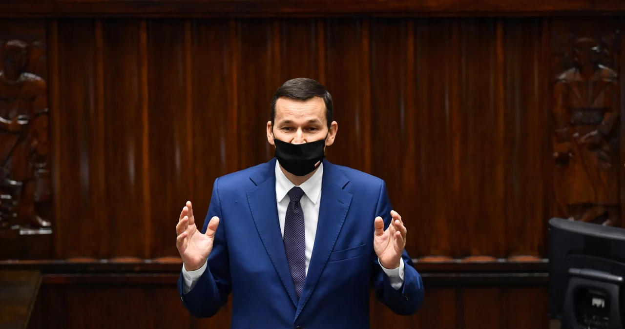 Mateusz Morawiecki w Sejmie