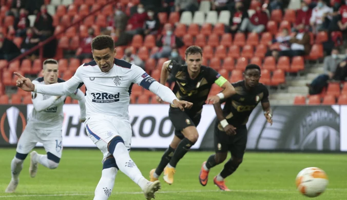 Standard Liege - Glasgow Rangers 0-2 w meczu 1. kolejki fazy grupowej Ligi Europy