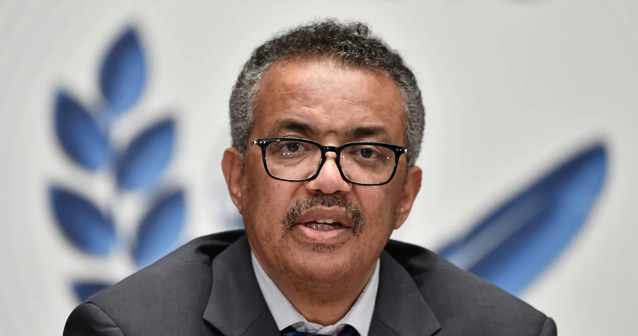 Dyrektor WHO Tedros Adhanom Ghebreyesus