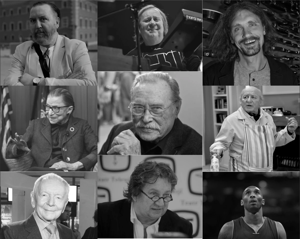 ​Rozbawiali, wzruszali, inspirowali. Jedni poświęcili życie swoim pasjom, drudzy udowadniali, że najważniejsza jest prawda i poszanowanie praw każdego człowieka. Dziś wspominamy tych, którzy odeszli w minionym roku. To m. in. Adam Słodowy, Romuald Lipko, Paweł Królikowski, czy Kobe Bryant i Kirk Douglas.