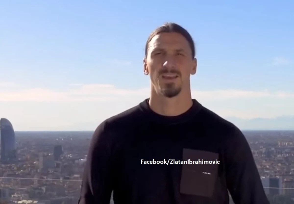 Szwedzki napastnik AC Milan Zlatan Ibrahimovic wystąpił w mediach społecznościowych prosząc o noszenie maseczek i utrzymywanie odstępu. „Wirus wyzwał Zlatana na pojedynek i to ja wygrałem, lecz ty nie jesteś Zlatanem” - brzmi jego wpis.