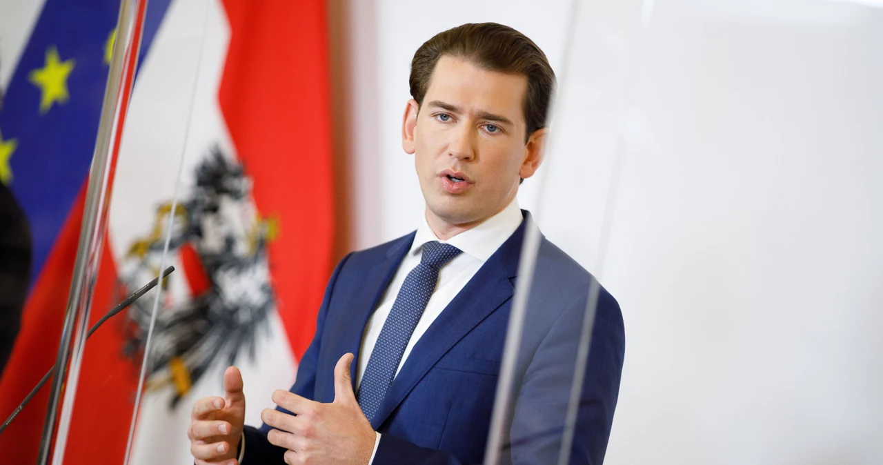 Austriacki kanclerz Sebastian Kurz