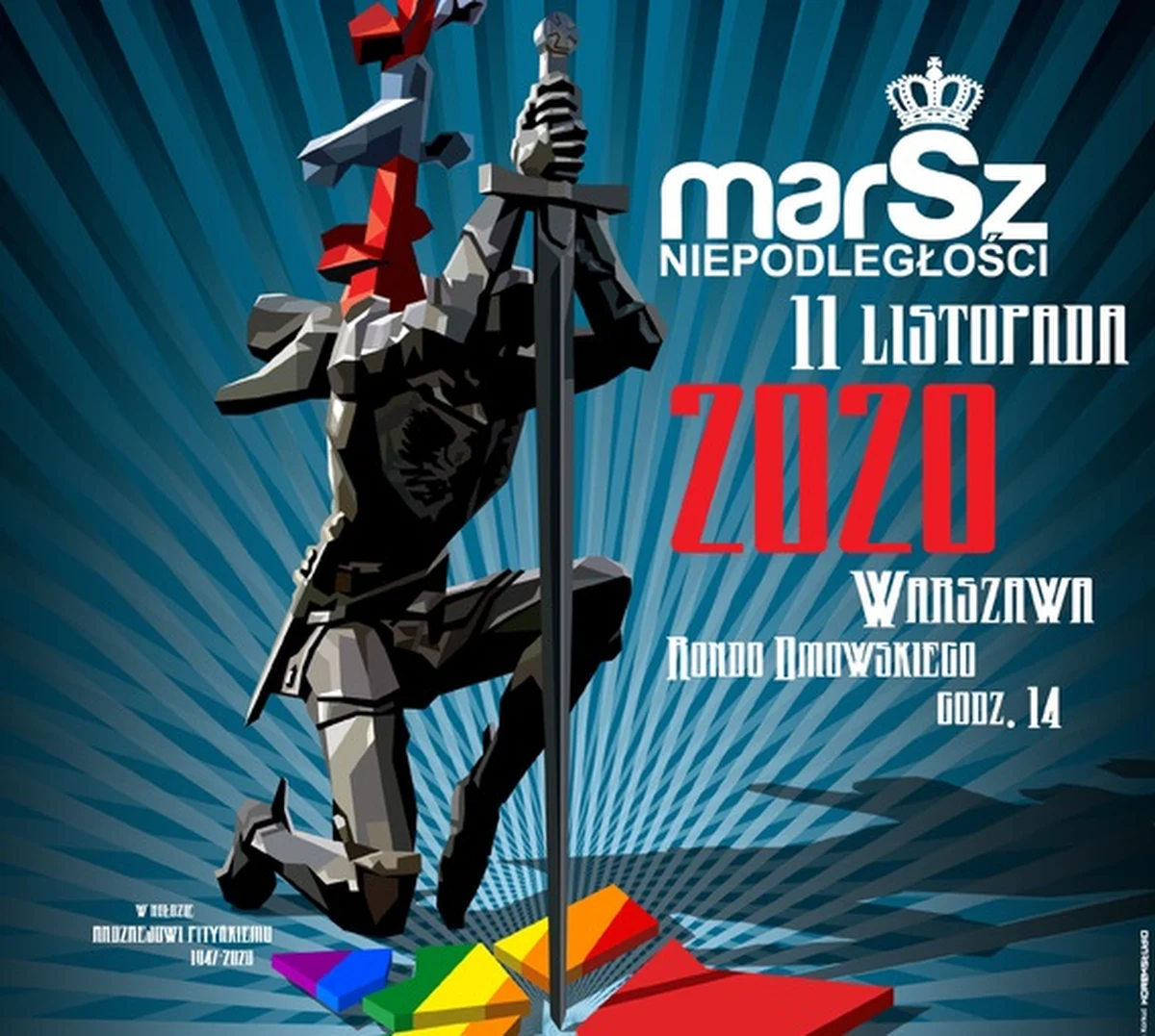 "11 listopada odbędzie się Marsz Niepodległości. Zapraszamy na godzinę 14 na Rondo Dmowskiego" – zapowiedział prezes Stowarzyszenia Marsz Niepodległości Robert Bąkiewicz. Zaprezentowano też hasło i plakat tegorocznej manifestacji.
