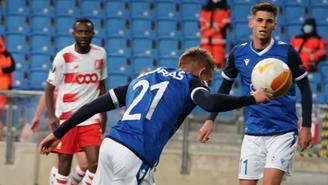 Lech Poznań - Standard Liege 3-1. Michał Skóraś: Jakbyśmy poszli za ciosem, mogłoby się to fajnie potoczyć