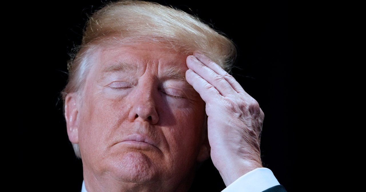 Trump straszy kryzysem. "USA nie będą miały jak się podnieść"