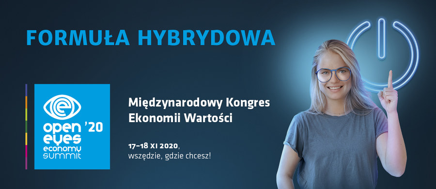 Trwają przygotowania do Open Eyes Economy Summit - Międzynarodowego Kongresu Ekonomii Wartości. Wydarzenie, które co roku gromadzi w Krakowie wybitne postacie z różnych dziedzin, to inicjatywa skupiona wokół ekonomii opartej na wartościach społecznych oraz zrównoważonym rozwoju. Piąta, hybrydowa odsłona Open Eyes Economy Summit odbędzie się 17 i 18 listopada w Centrum Kongresowym ICE Kraków, a uczestniczyć w niej będzie można wirtualnie za pomocą platformy streamingowej.