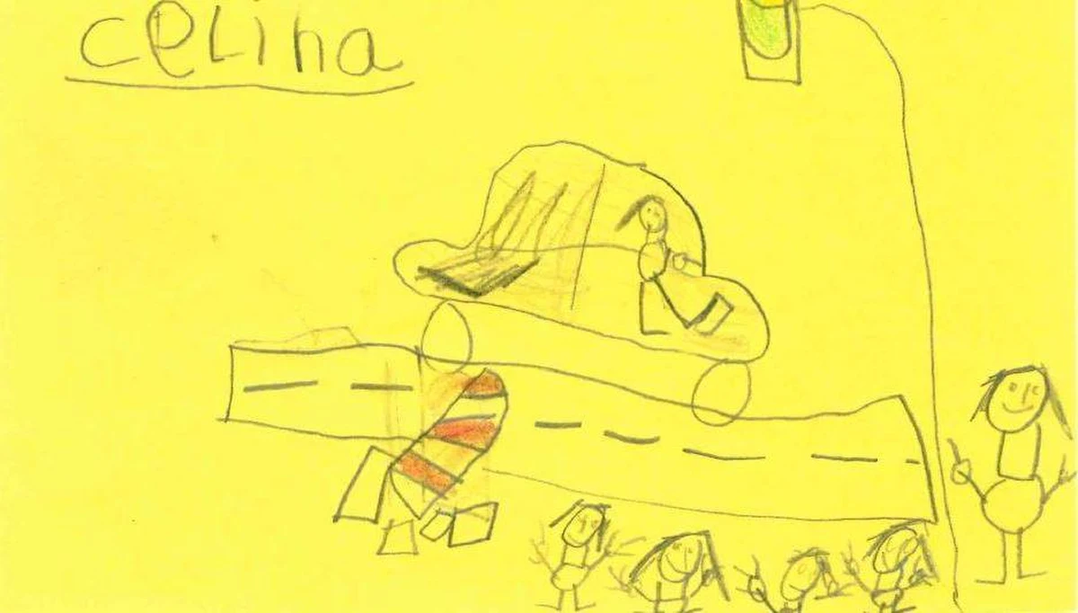 ​Policja w niemieckim mieście Hamm korzysta z rysunków 6-latków, by odnaleźć kierowcę, który wjechał w barierkę przy drodze, a następnie uciekł z miejsca zdarzenia.