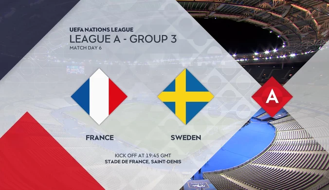 Liga Narodów. Francja - Szwecja 4-2. Skrót meczu (Polsat sport).wideo