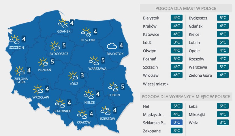 Prognoza Pogody Nadchodzi Wyrazne Ochlodzenie Pogoda W Interia Pl