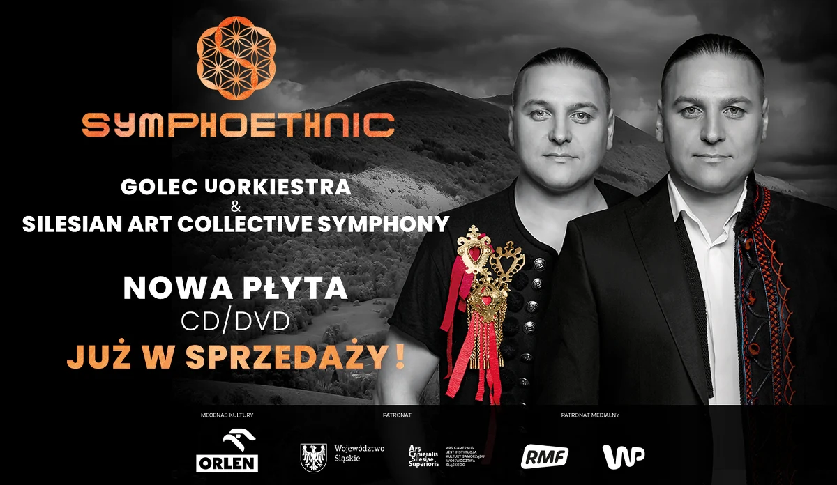 Muzyka przekracza granice, nie dba o czas i przestrzeń, nie daje się wepchnąć do ciasnych szufladek. Liczy się tylko to, czy wzrusza, czy każdy z nas znajdzie w jej dźwiękach cząstkę siebie. Z taką myślą stworzono spektakl muzyczny „Symphoethnic”. To oryginalny projekt na którym zgodnie współbrzmią: energetyczny, zadziorny folk, i elegancka, szlachetna klasyka, tworząc nową muzyczną jakość. Autorami pomysłu są Golec uOrkiestra i Silesian Art Collective Symphony, a aranżacje do utworów stworzyli: Krzysztof Herdzin, Rafał Rozmus i Łukasz Pilch.