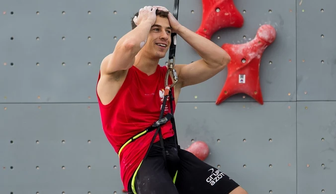 ME we wspinaczce sportowej. Brązowy medal Marcina Dzieńskiego
