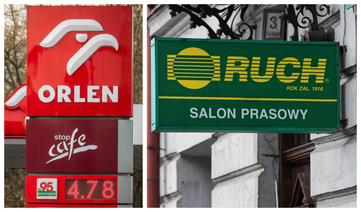 PKN Orlen przejmuje kontrolę nad Ruch i obejmuje 65 proc. akcji spółki - to efekt decyzji Walnego Zgromadzenia Akcjonariuszy Ruchu o podwyższeniu kapitału zakładowego spółki, co wiąże się z emisją nowych akcji - poinformował we wtorek Orlen.